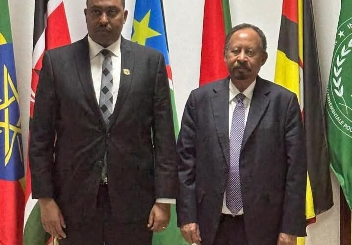 انعقد ظهر اليوم بمقر منظمة الايقاد بالعاصمة الأثيوبية