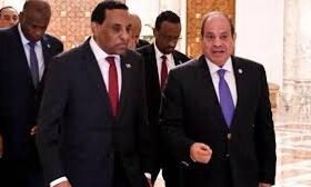 الرئيس المصرى والدكتور كامل ادريس