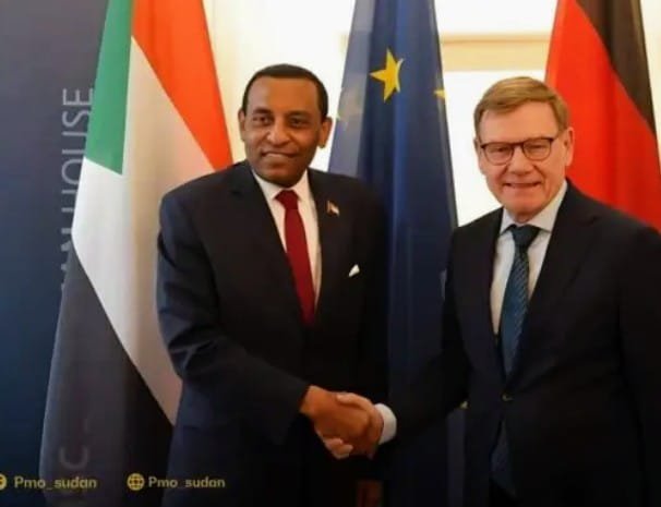 كامل ادريس يلتقى وزير خاجية المانيا