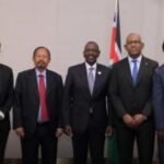 وفد التحالف والرئيس الكينى