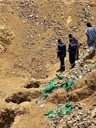 انتشال (ستة جثث) في انهيار منجم (كليتي)