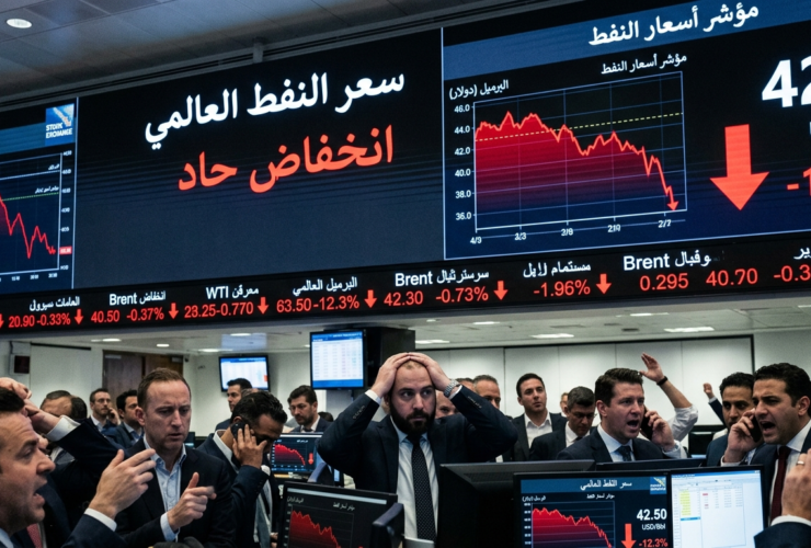 انخفاض النفط