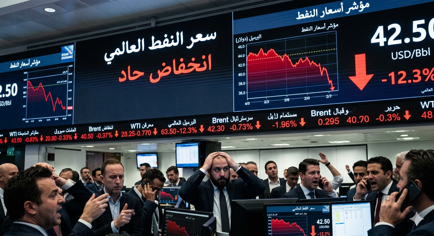 انخفاض النفط