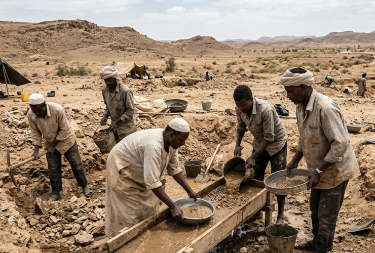 المعدنين السودانين