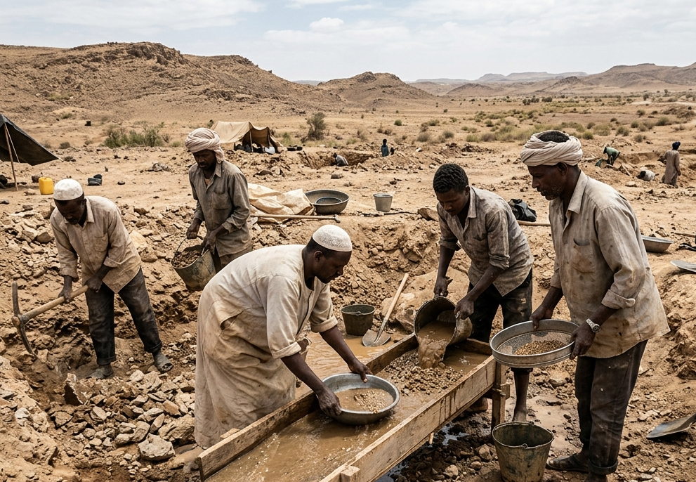 المعدنين السودانين