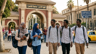 الطلاب السودانين